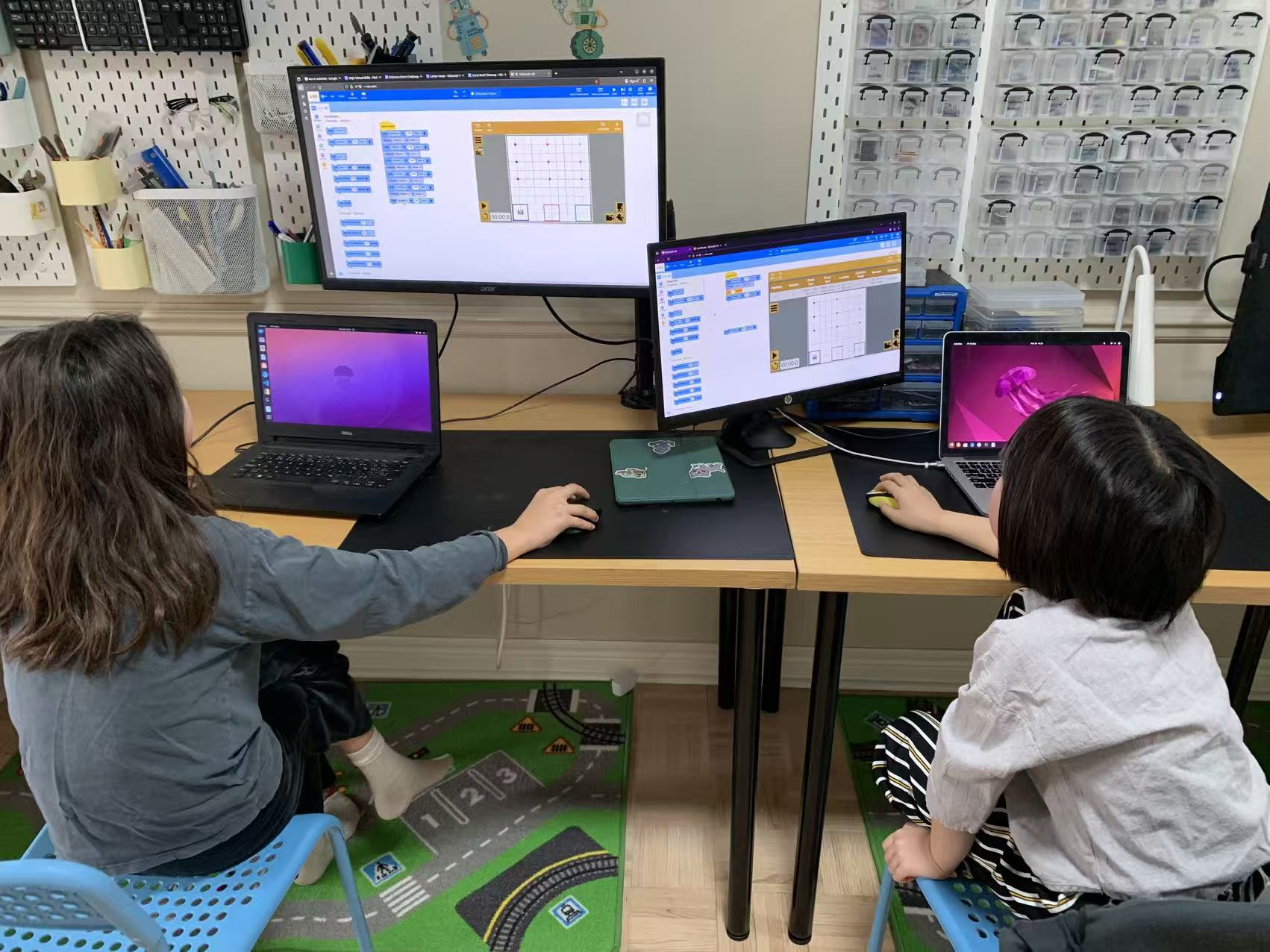 Robotics activity session